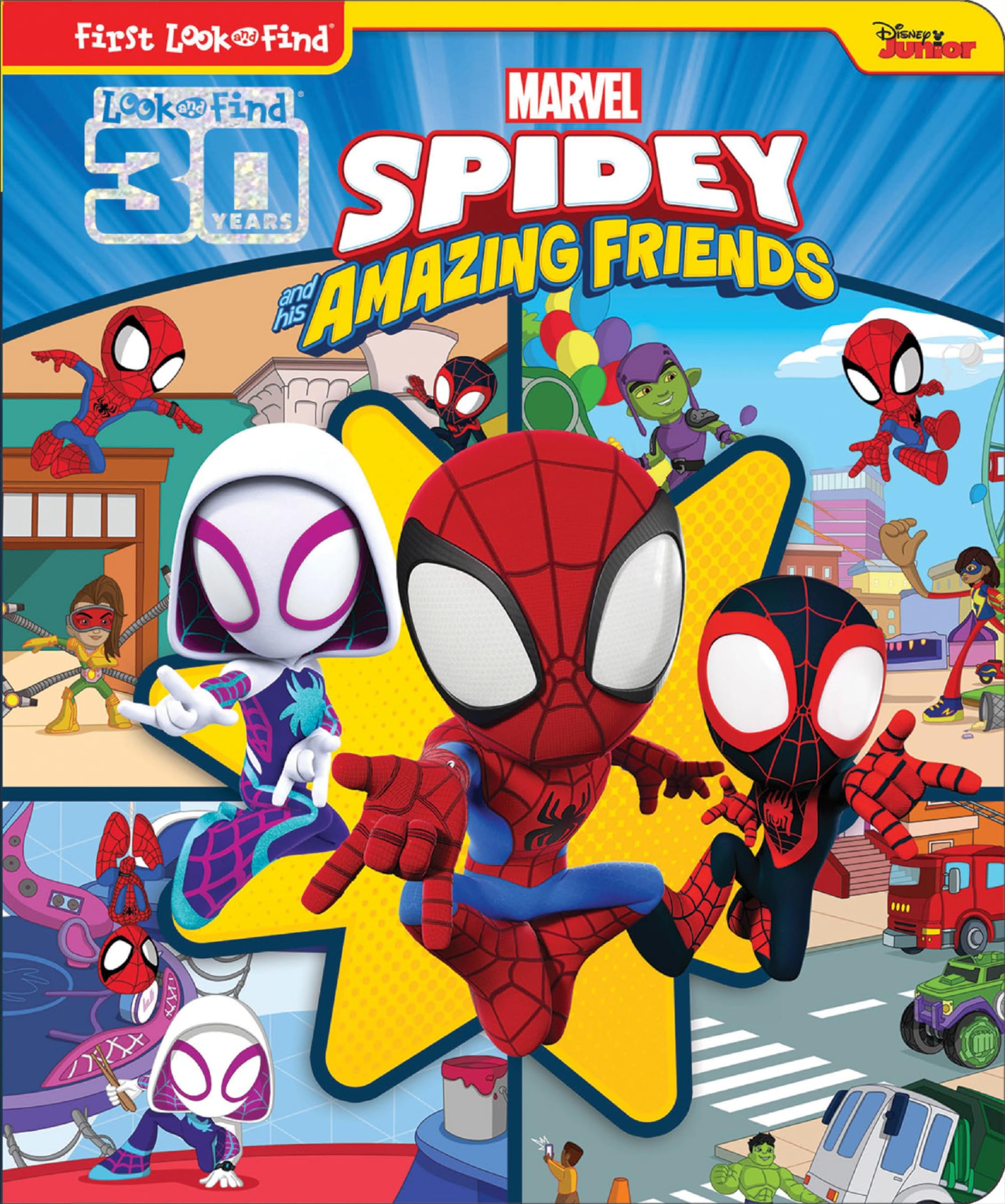 Disney Junior Marvel Spidey and His Amazing Friends: First Look and Find by Clester, Shane