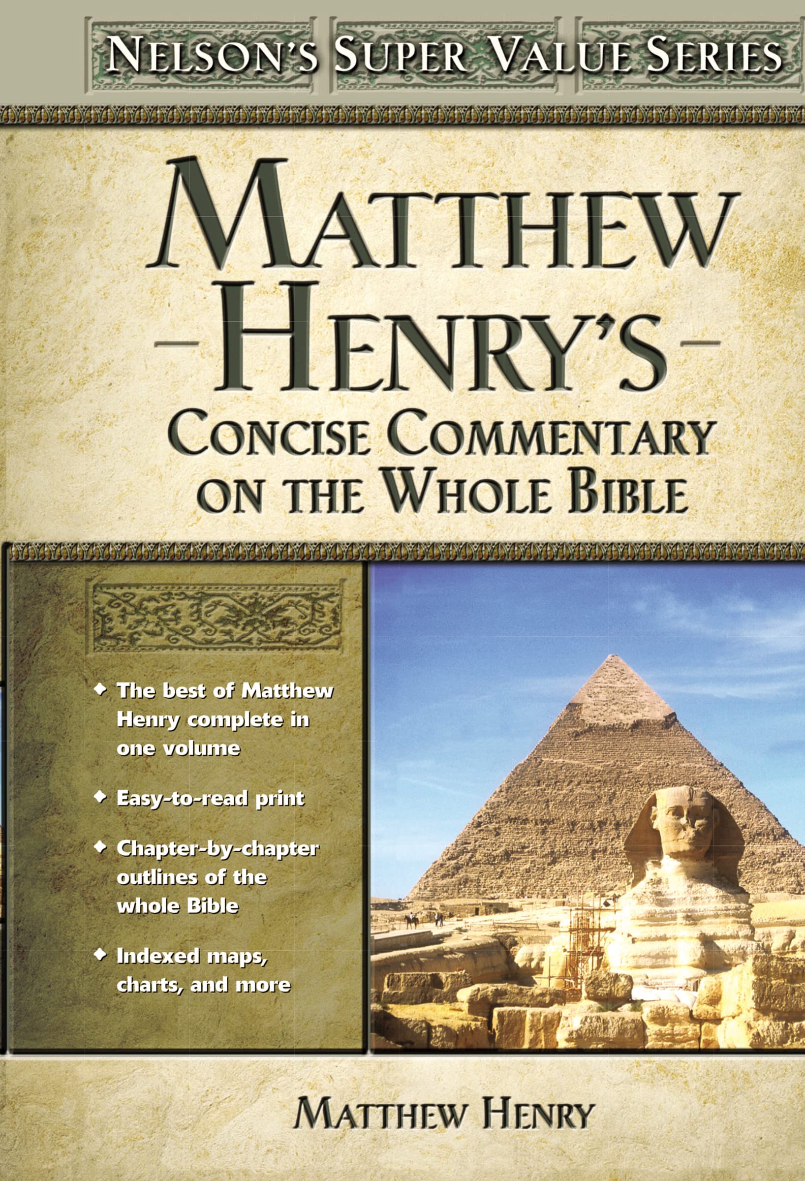 Matthew Henry's Concise Commentary on the Whole Bible by Henry, Matthew