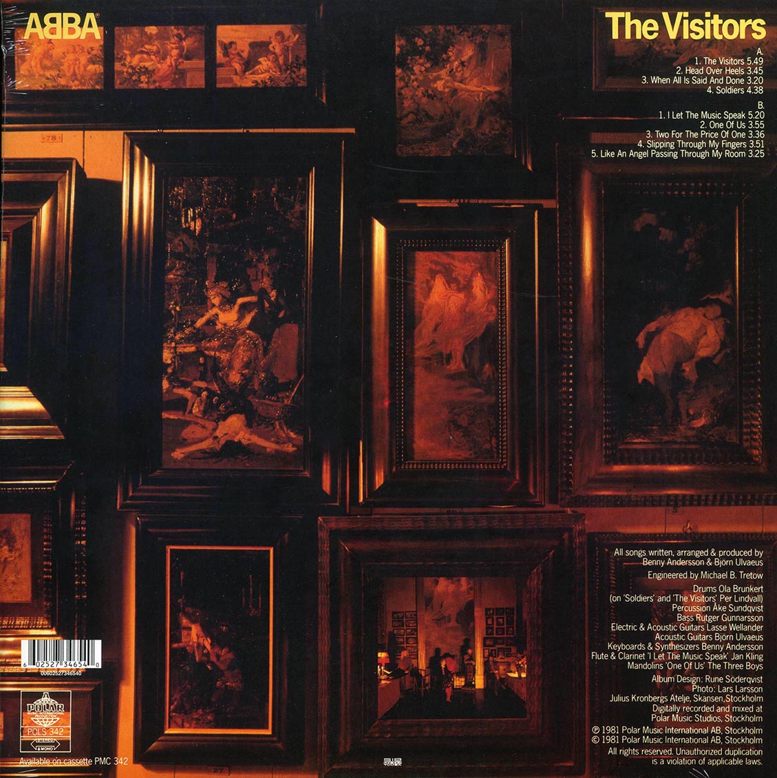 Abba - The Visitors (180g) - Vinyl LP, LP