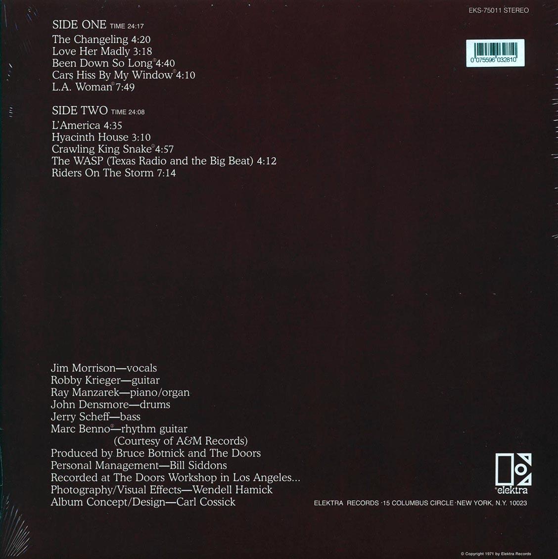 The Doors - LA Woman (180g) - Vinyl LP, LP