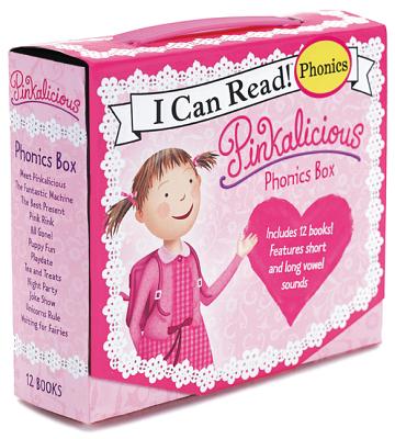 Pinkalicious 12-Book Phonics Fun!: Includes 12 Mini-Books Featuring Short and Long Vowel Sounds by Kann, Victoria