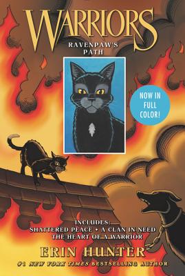 Warriors Manga: Ravenpaw's Path: 3 Full-Color Warriors Manga Books in 1: Shattered Peace, a Clan in Need, the Heart of a Warrior by Hunter, Erin