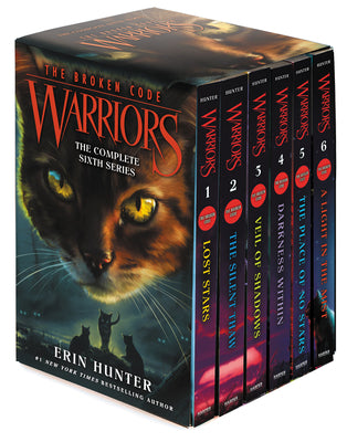 Warriors: The Broken Code 6-Book Box Set by Hunter, Erin