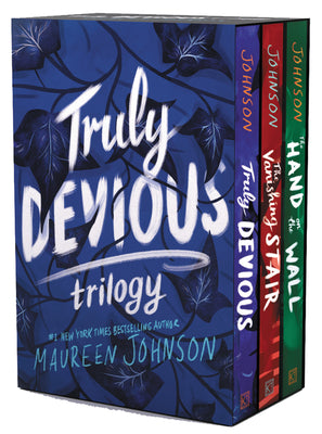 Truly Devious 3-Book Box Set: Truly Devious, Vanishing Stair, and Hand on the Wall by Johnson, Maureen