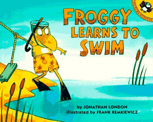 Froggy Learns to Swim by London, Jonathan