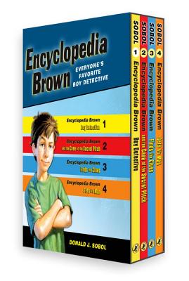 Encyclopedia Brown Box Set (4 Books) by Sobol, Donald J.