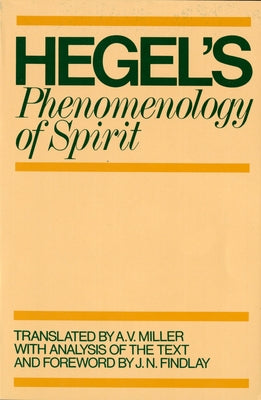 Phenomenology of Spirit by Hegel, G. W. F.
