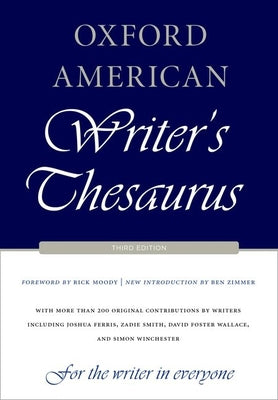 Oxford American Writer's Thesaurus by Auburn, David