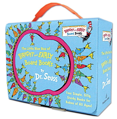 The Little Blue Box of Bright and Early Board Books by Dr. Seuss: Hop on Pop; Oh, the Thinks You Can Think!; Ten Apples Up on Top!; The Shape of Me an by Dr Seuss