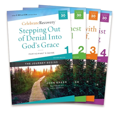 Celebrate Recovery Updated Participant's Guide Set, Volumes 1-4: A Recovery Program Based on Eight Principles from the Beatitudes by Baker, John