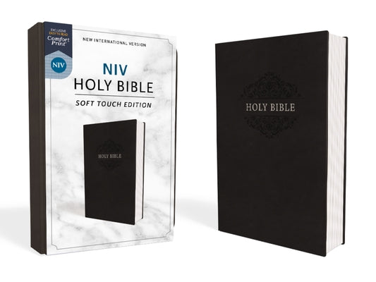 NIV, Holy Bible, Soft Touch Edition, Imitation Leather, Black, Comfort Print by Zondervan