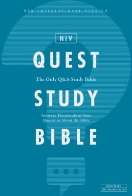 Niv, Quest Study Bible, Hardcover, Comfort Print: The Only Q and A Study Bible by Christianity Today Intl