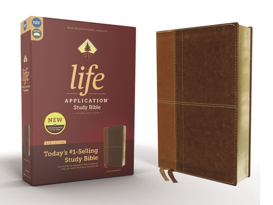 Niv, Life Application Study Bible, Third Edition, Leathersoft, Brown, Red Letter Edition by Zondervan