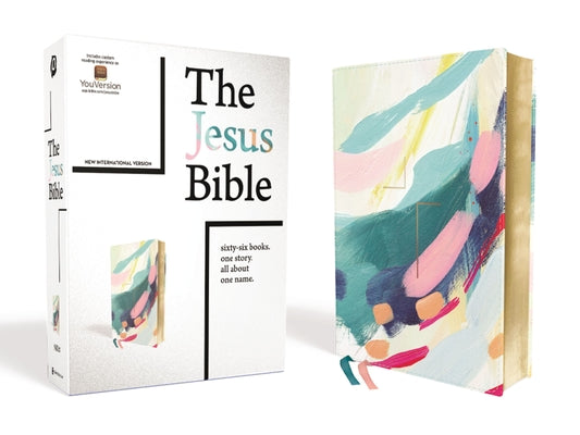 The Jesus Bible, NIV Edition, Leathersoft, Multi-Color/Teal, Comfort Print by Passion
