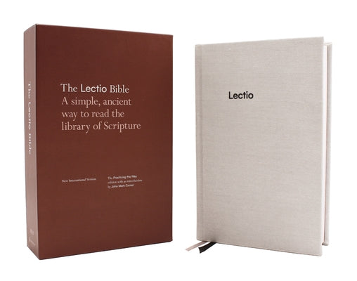 NIV Lectio Bible: A Simple, Ancient Way to Read the Library of Scripture, Cloth Over Board: The Practicing the Way Edition with an Introduction by Joh by Comer, John Mark