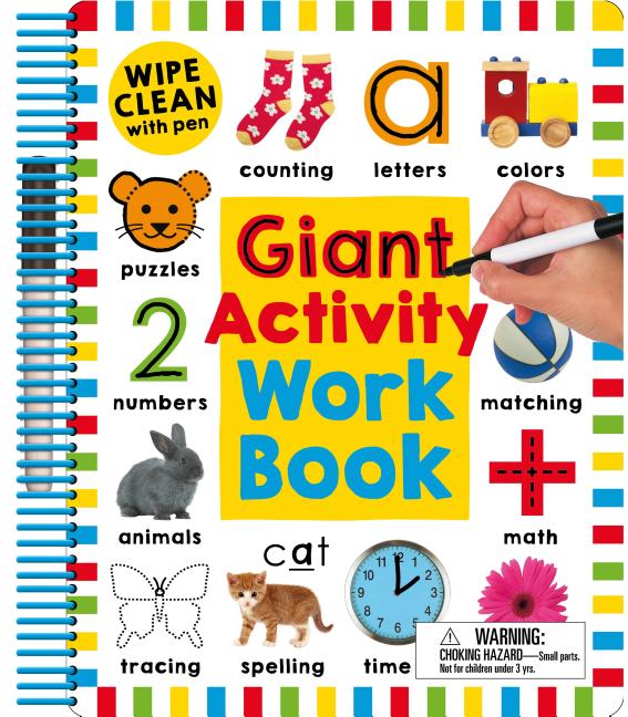 Wipe Clean: Giant Activity Workbook by Priddy, Roger