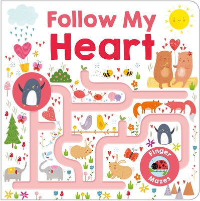 Maze Book: Follow My Heart by Priddy, Roger