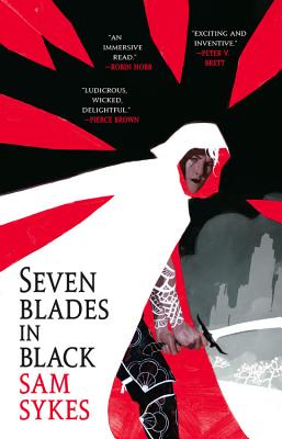 Seven Blades in Black by Sykes, Sam