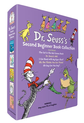 Dr. Seuss's Second Beginner Book Collection: The Cat in the Hat Comes Back; Dr. Seuss's Abc; I Can Read with My Eyes Shut!; Oh, the Thinks You Can Thi by Dr Seuss
