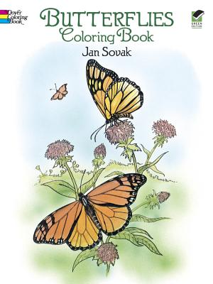 Butterflies Coloring Book by Sovak, Jan