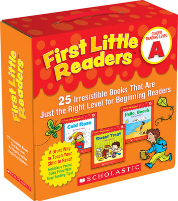 First Little Readers: Guided Reading Level a (Parent Pack): 25 Irresistible Books That Are Just the Right Level for Beginning Readers by Schecter, Deborah