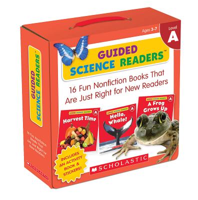 Guided Science Readers: Level a (Parent Pack): 16 Fun Nonfiction Books That Are Just Right for New Readers [With Sticker(s) and Activity Book] by Charlesworth, Liza