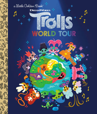 Trolls World Tour Little Golden Book (DreamWorks Trolls World Tour) by Lewman, David