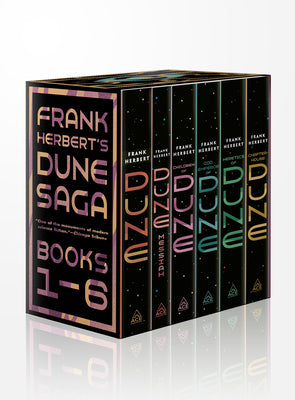 Frank Herbert's Dune Saga 6-Book Boxed Set: Dune, Dune Messiah, Children of Dune, God Emperor of Dune, Heretics of Dune, and Chapterhouse: Dune by Herbert, Frank