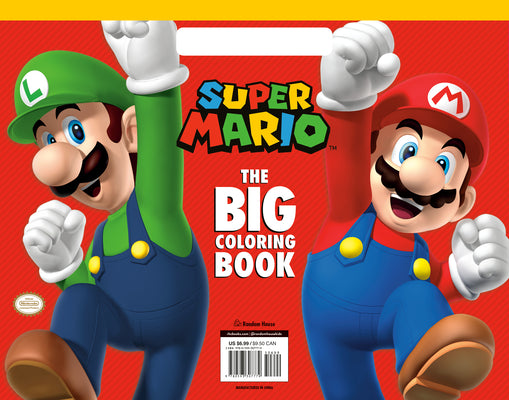 Super Mario: The Big Coloring Book (Nintendo) by Random House