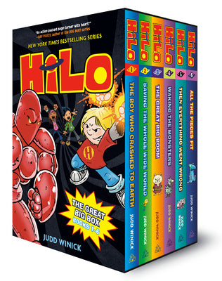 Hilo: The Great Big Box (Books 1-6) by Winick, Judd