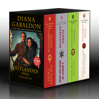 Outlander Volumes 5-8 (4-Book Boxed Set): The Fiery Cross, a Breath of Snow and Ashes, an Echo in the Bone, Written in My Own Heart's Blood by Gabaldon, Diana