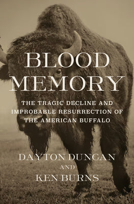 Blood Memory: The Tragic Decline and Improbable Resurrection of the American Buffalo by Duncan, Dayton