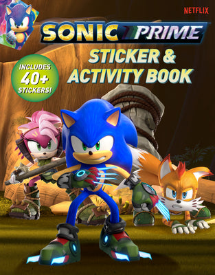 Sonic Prime Sticker & Activity Book: Includes 40+ Stickers by Degennaro, Gabriella