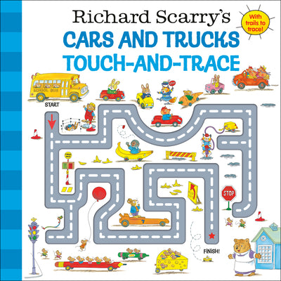 Richard Scarry's Cars and Trucks Touch-And-Trace by Scarry, Richard