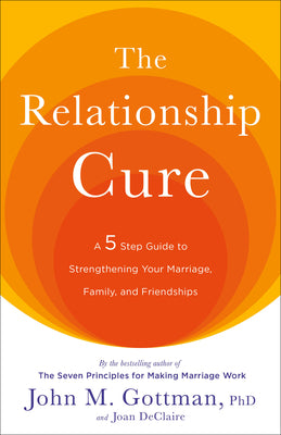 The Relationship Cure: A 5 Step Guide to Strengthening Your Marriage, Family, and Friendships by Gottman, John
