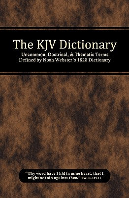 The KJV Dictionary by Lewthwaite, Michael Curtis