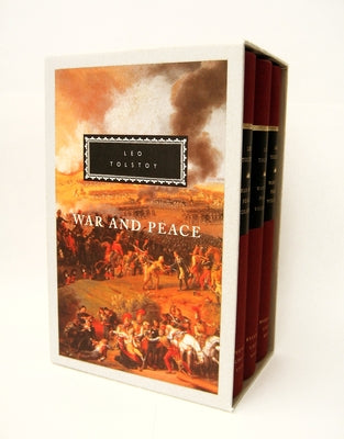 War and Peace: 3-Volume Boxed Set; Introduction by R. F. Christian by Tolstoy, Leo