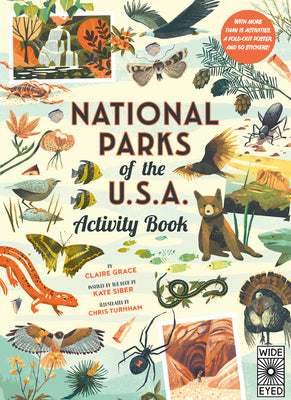 National Parks of the Usa: Activity Book: With More Than 15 Activities, a Fold-Out Poster, and 50 Stickers! by Siber, Kate