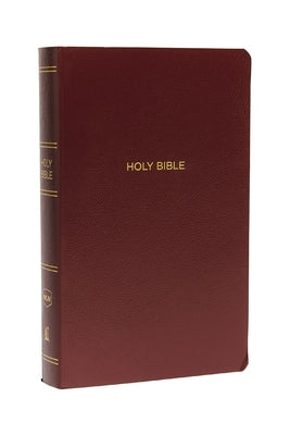 NKJV, Gift and Award Bible, Leather-Look, Burgundy, Red Letter Edition by Thomas Nelson