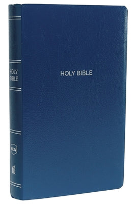 NKJV, Gift and Award Bible, Leather-Look, Blue, Red Letter Edition by Thomas Nelson