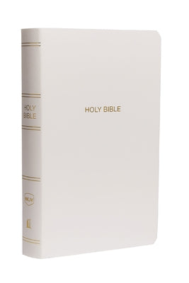 NKJV, Gift and Award Bible, Leather-Look, White, Red Letter Edition by Thomas Nelson