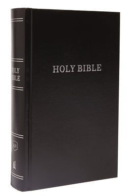 KJV, Pew Bible, Hardcover, Black, Red Letter Edition by Thomas Nelson