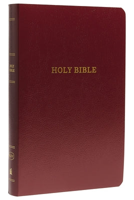 KJV, Gift and Award Bible, Imitation Leather, Burgundy, Red Letter Edition by Thomas Nelson