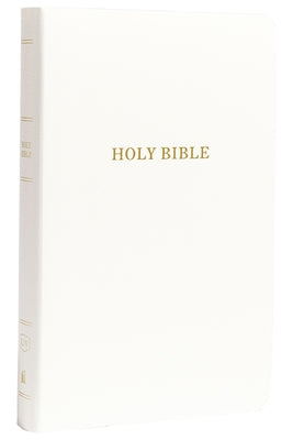 KJV, Gift and Award Bible, Imitation Leather, White, Red Letter Edition by Thomas Nelson