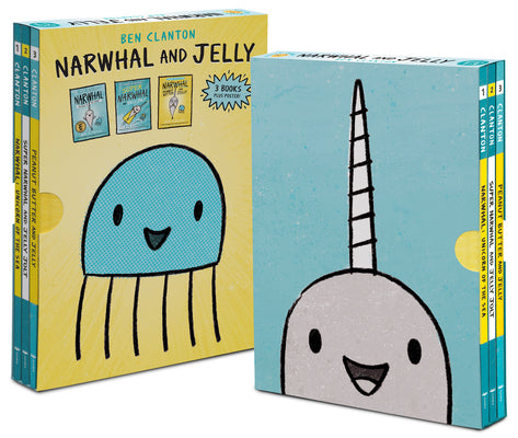 Narwhal and Jelly Box Set (Books 1, 2, 3, and Poster) by Clanton, Ben
