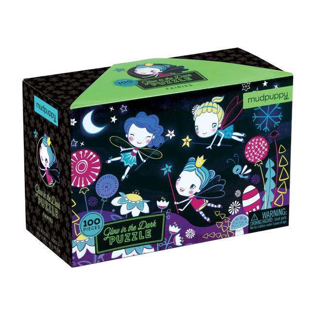 Fairies Glow-In-The-Dark Puzzle by Mudpuppy