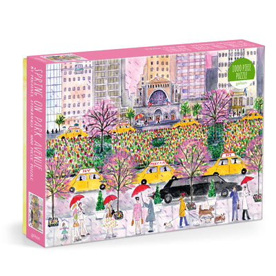 Michael Storrings Spring on Park Avenue 1000 Piece Puzzle by Galison