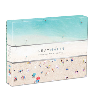 Gray Malin the Hawaii Beach Double Sided 500 Piece Puzzle by Galison