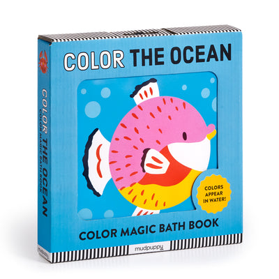 Color the Ocean Color Magic Bath Book by Mudpuppy