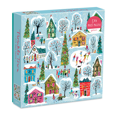 Twinkle Town 500 Piece Puzzle by Galison